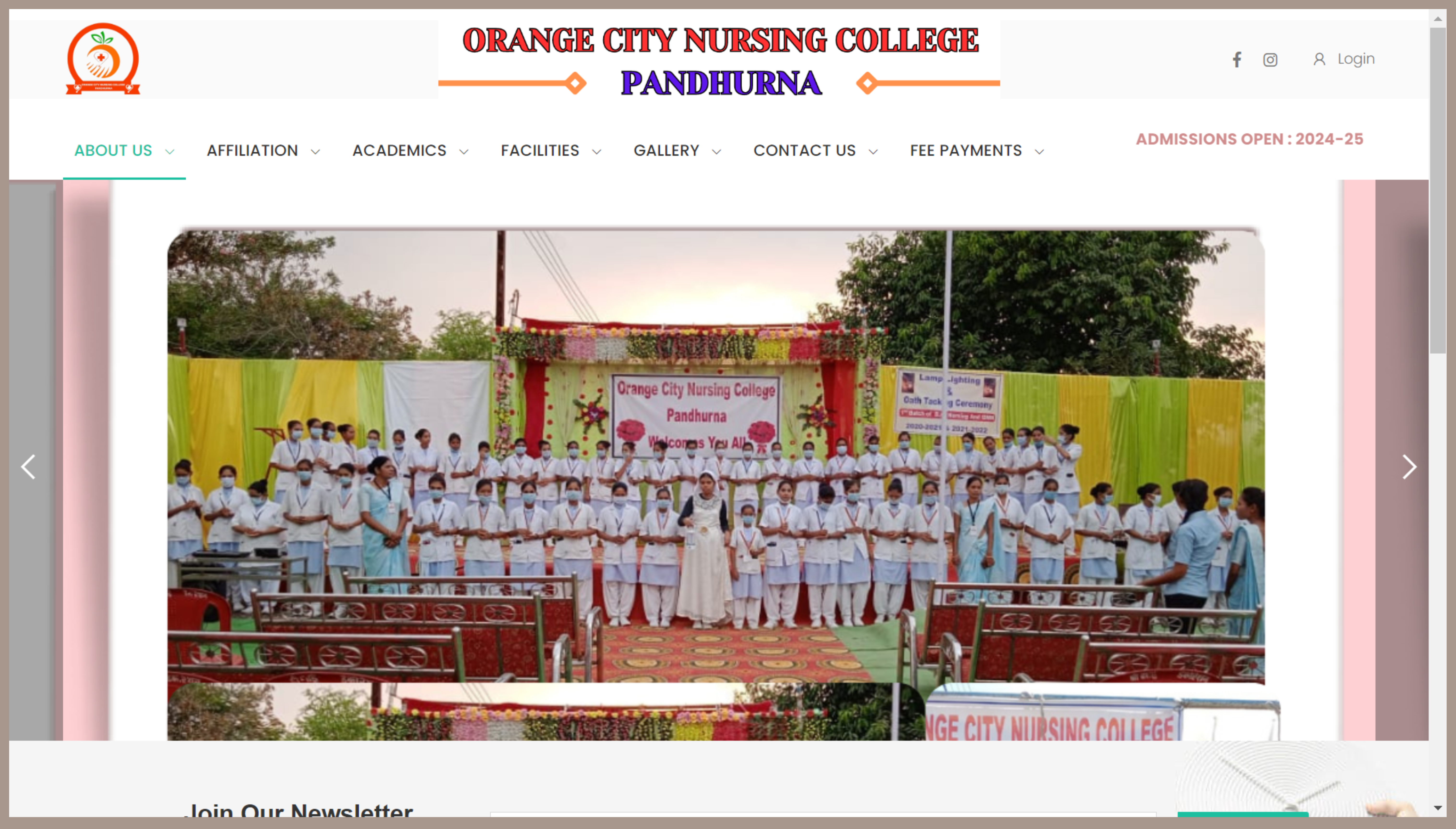 O C Nursing College, Pandhurna